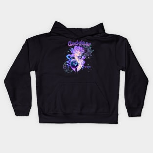 Zodiac Virgo Goddess Queen Horoscope Kids Hoodie